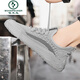 Zapatos para hombres de carpintero para el verano Breatable 2025 Nuevos zapatos de malla delgada voladora para hombres de malla casual trabajos deportivos de moda 9893 beige 39