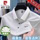 T-shirt à manche à manche à manche courte Pierre Cardin High-De rendez-vous T-shirt à rayures en soie hommes t 9922 bleu M 165 [Recommandé 90-120 Jin [Jin est égal à 0,5 kg]]]