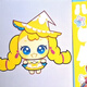 Weing neu wundervolle süße Kleideraufkleber DIY Kinder handgefertigt kreativer Fokusaufkleber Spielzeug Sanrio Dress-up-Aufkleber (8 Bilder)