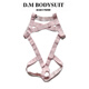 DM men's jumpsuit thong ring letter shoulder strap sexy sexy ring underwear hollow personality gay lilac M100-115Jin Jin equals 0.5 kg