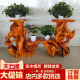 天然根雕花架底座原木客厅中式盆景鱼缸架实木树根艺阳台摆件仿古 16822