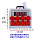 Construction site temporary distribution box electrical box three-level mobile waterproof portable 220 socket portable plug strip lucky sheep new gray four-position waterproof