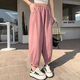 Fhhuabd Fette Schwester große Eis Silk-Sporthose für Frauen Sommer dünn zerschmettert lässige Harun kleine Füße Füße, die neun-knusprige Bloomer bedecken 702# schwarz (High-End-gute Qualität) 4xl Empfohlen 195-225jin [Jin gleich 0,5 kg]