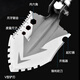 Quxing engineering shovel multifunctional folding military shovel outdoor camping emergency tool manganese steel shovel 3-section shovel