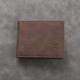 Feiyuega Herren Brieftasche Kurzer Brieftasche Brieftasche Casual Multi-Card Wallet Wallet Multifunktional Münze Brieftasche Brieftasche Kartentasche Kaffeefarbe
