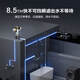 安吉尔前置过滤器 净水器全屋中央水驱自旋水盾式涡轮转动反冲洗 前置过滤器前十名 自动冲洗刮洗J3524 8.5T通量【水遁涡轮自清洗技术】