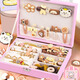 
Aijep children's jewelry gift box set hair clip jewelry girl birthday gift 3-6 year old children toy princess