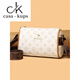 Casa-Kupsck Brand Counter Great Le cuir Sac pour femmes 2025 Boston Boston Sac d'oreiller Boston Sac à bandoulière à une épaule Bag Femme Brown Green Leather Autorisation