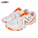LOKI Thor Table Tennis Shoes Thor Arthur Table Tennis Shoes Thor Knob Table Tennis Shoes Arthur TSW5009/White Orange 44