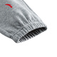 ANTA American retro sports trousers men's trendy casual leggings loose and versatile knitted simple sweatpants I224DZ Gray Gray-1 XL (Male 180)