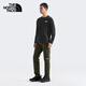 The North Face (The North Face) long-sleeved T-shirt men's 24/7 quick-drying sports outdoor moisture-wicking and breathable 25 autumn and winter new products | 8DG5 JK3/Cosmic Black L/175