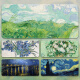 
Van Gogh's oil painting mouse pad Van Gogh's mouse pad super large female computer desk pad oil painting game keyboard pad office painting and women-TK-687 600x300mm 3mm
