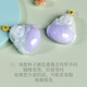 Tausend Jahre Jade, Ice Jade Buddha Anhänger, Damen Hellgrüner Eisfeuchtes Buddha Maitreya Buddha Herzog Jade Anhänger, mit Zertifikat, fünf violett qzb653i