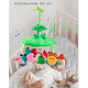Berceau de tête de cloche pendante jouet suspendu music rotation bébé hochet tissu éducation précoce de lit