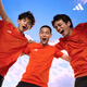 阿迪达斯 （adidas）足球足球训练服组队服比赛服球衣短袖可印字JW9917 套装（JW9921+JW9913） 薄荷绿上 XS