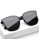 [Hot sunglasses] Large frame sunglasses outdoor men and women sun protection sun protection bike driving trend stars same style sunglasses [a pair of clothes]