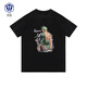 Zhiwen Japonais One Piece Nikalu Zoroman entourant le t-shirt à manche à manches courtes pour hommes