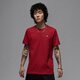 Nike (Nike) Jordan Jordan Jordan Camiseta de algodón puro de algodón Pure Summer Summer NUEVO COTHER IB7529 687 Fitness Red/Black M