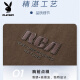 花花公子（PLAYBOY）高端刺绣T恤男士短袖2025新款夏季青年休闲圆领冰丝棉半袖体恤衫 白色 【HY6626】 M (适合体重90-110斤)
