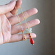 Dewei Lion Hetian Jade Butterfly Mobile Pendant Hoist Keychain Mobile Chain Pack Pendant Ancient Style New Chinese Style