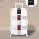 Luggage strap check-in reinforcement belt with cross packing belt fixed buckle bundling travel box explosion-proof with customs password lock reinforcement New model [Wide and thickened triple reinforcement] Releaseable black No lock [First order 6 yuan, expedited delivery]
