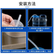 Water pipe on tea tray, barreled water dispenser, universal automatic water inlet pipe, household silicone hose, tea set accessories, 1 meter pipe + dust cover + 304 countersunk head with filter
