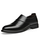 YRC Yierkang Zapatos de cuero para hombres en primavera de cuero genuino Men casual Negocio Formal Uso Negro Un pie Defina transpirable Jóvenes Yierkang CZ 6189 Four Seasons Black 43