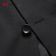 Costume de haricot rouge Slim Professional d'usure formelle de costume