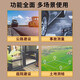 XMSJ得力测距轮测量手推滚轮式户外量地量路推尺滚尺数显高精度测距仪 大轮机械测距仪DL9712