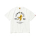 Zhidoudou Spot Nigo Japanische Trendy Brand Human Human hochwertiger Bambus gemeinsame Baumwoll-gedruckte kurzärmelige Männer- und Frauen-T-Shirt 3882 Black L