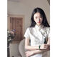 HUALIN FASHION改良旗袍夏季少女气质白色连衣裙国风日常 831花色 M