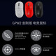 Logitech (G) gpw second generation GPW second generation King Kong version gaming mouse wireless sports king second generation wireless dual-mode mechanical lightweight 63g fearless contract cs2 LOL gift for boyfriend GPW 2 King Kong white - free blood sports anti-slip stickers