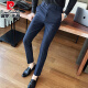 Pierre Cardin (Pierre Cardin) Nivel azul marino Pantalones de rayas verticales al estilo coreano de los hombres pantalones casuales sin planchar pantalones de traje de traje de hombre se sienten pantalones negros de punto A455-9902 30 recomendado 115-125Jin [Jin equivale a 0.5 kg]