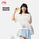 
Li Ning Toy Story Joint Series丨T-shirt Women's 2025 New Loose Short-Sleeve Cultural Shirt AHSV690 Milky White-1 M