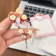 
Apple Paradise Cute Childhood Girls Heart Apple Bracelet Niche Design Simple and Versatile Bracelet S854