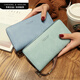 Chaseng / Kavlon pour le portefeuille long Hold Holding 2025 Nouveau sac à main de style coréen Sac de téléphone mobile Mobile Wallet Wallelet Fashion Wallet Black [Flagon officiel]