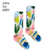 Jnby by JNBY new Jiangnan cloth children's socks mid-tube socks fun 25 spring boys and girls 6P3N13240 901/colorful mixed/gradient 1 pair 7-10 years old