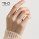 TTMIX couple platinum ring pt950 platinum men and women curly grass pattern new Chinese style gold hoop ring 10# 5.3-5.5g