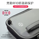 
VANLEMN Denmark Anti-theft Passport Bag Multi-function Travel Study Abroad Storage Card Pack RFID Portable Neck Halves Passport Clip Light Gray [Anti-theft Brush Anti-theft Water Splash Passport Bag]