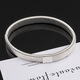 Haiyiduo Hemd Ärmel Hoop Männer feste Knopfhülle Anziehen Artefakt Armschleife Frauen Binden von elastischen Hülsenhülsen Nagel Männer Cuff Elastic Sleeve Paar (Silber)