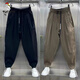 
Woodpecker (TUCANO) trendy brand thin ice silk linen casual pants for men's summer new loose tie harem pants handsome cotton linen cropped pants light green (single-piece) 3XL [155-170Jin [Jin equals 0.5 kg]]
