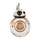 Neue Fernbedienungs -Steuerkugel -Roboter Star Wars BB8 Intelligente Programmierung Ladung Tanz sphärische Kinderspielzeug BB8 Roboterprogrammierung + Geste Dual Fernbedienung Lithium -Batterie -Ladeversion + Bedienungsanleitung + 2 Magnete
