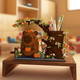 Excelente puntaje para niños Kapibala Pen Holder Block Block Assembly Toys Educational Toys Boys 6-12 años Juguetes para niños Redactos de cumpleaños para niñas