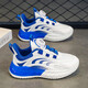 Anta Kids Children's Sports Sports Botón de rotación Botón de primavera y verano Nuevos zapatos pequeños White Mesh Mesh Aprendible Running Shops LS9903 White 28