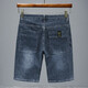 丨 Lilang 丨 [Le code de marque rompt le code pour ramasser la bonne affaire] 2025 Nouveau short de jean mince d'été pour cinq points en cinq points pantalon 671 bleu gris + 671 bleu clair 32 (2 pieds 5)