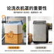 Clcey Pulsator Washing Machine Protection du soleil Couverture imperméable Tissu à la poussière Affiche du tissu étanqueur Little Swan Haiermidi Protection universelle BLXYZ3291 M CODE MODÈLE DE LUXURIE - Protection du soleil épaissi