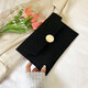 2025 Casual Women's Clutch Casual Fashion Clutch New Fashion Simple Envelope Bag Hand-in Bag Khaki
