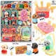 
Children's house pet hospital doctor set stethoscope injection tool box male and girl toy wholesale 53700 board-mount beauty barber shop A2694
