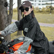 Star Knight Star Knight Motorcycle Raircape Rain Pants Juego de hombres y mujeres Divir más de motocicleta ultra delgada a prueba de lluvia Skj835