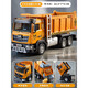 Yixinxanna one-year-old boy toy children's alloy dump truck large toy car car transport truck dump truck engineering vehicle alloy large dump truck - yellow